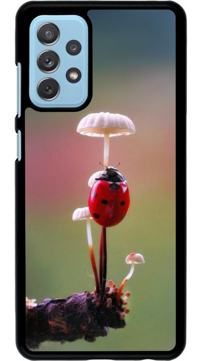 Samsung Galaxy A72 Case Hülle - Ladybird on a mushroom 2026
