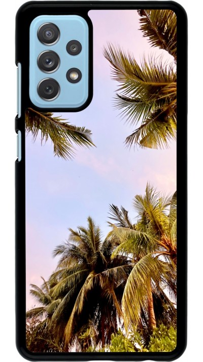 Samsung Galaxy A72 Case Hülle - Summer 2023 palm tree vibe