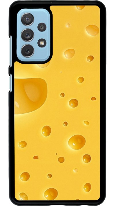 Samsung Galaxy A72 Case Hülle -  Nationalfeiertag Schweiz Cheese
