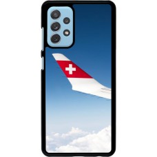 Samsung Galaxy A72 Case Hülle -  Schweizer Nationalfeiertag Sky Swiss Flag