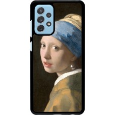 Samsung Galaxy A72 Case Hülle - Kunstbild - Das Mädchen mit dem Perlenohrring - Jan Vermeer