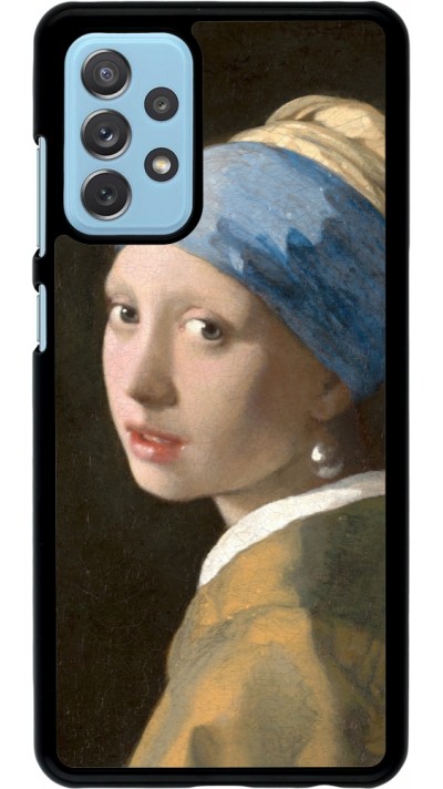 Samsung Galaxy A72 Case Hülle - Kunstbild - Das Mädchen mit dem Perlenohrring - Jan Vermeer