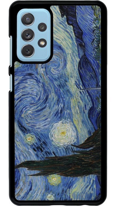 Samsung Galaxy A72 Case Hülle - Kunstbild - Sternennacht - Van Gogh