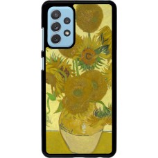 Samsung Galaxy A72 Case Hülle - Kunstbild - Sonnenblumen  - Van Gogh