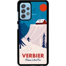 Samsung Galaxy A72 Case Hülle - Verbier Cabane Mont-Fort