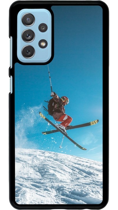Samsung Galaxy A72 Case Hülle - Winter 22 Ski Jump