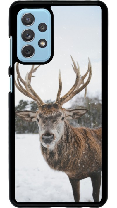 Samsung Galaxy A72 Case Hülle - Winter 25 Winter reindeer