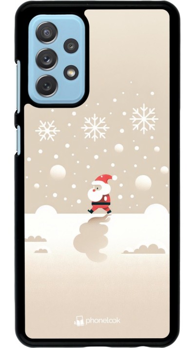 Samsung Galaxy A72 Case Hülle - Weihnachten 2023 Minimalistischer Weihnachtsmann