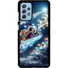 Samsung Galaxy A72 Case Hülle - Weihnachten 2023 Verzauberter Weihnachtsmann