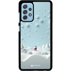 Samsung Galaxy A72 Case Hülle - Weihnachten 2023 Kleiner Vater Schneeflocke