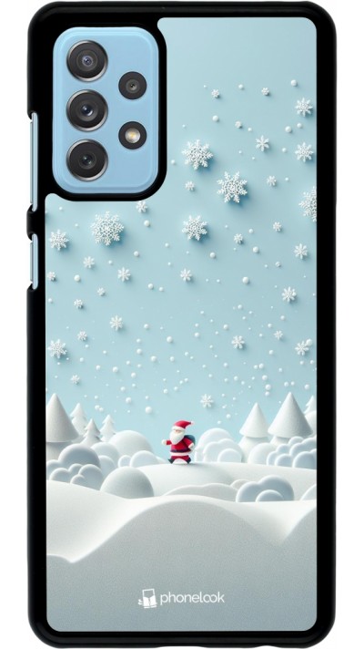 Samsung Galaxy A72 Case Hülle - Weihnachten 2023 Kleiner Vater Schneeflocke