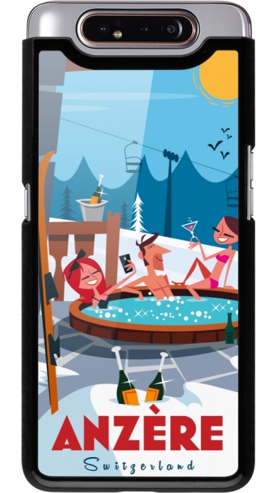 Samsung Galaxy A80 Case Hülle - Anzère Mountain Jacuzzi