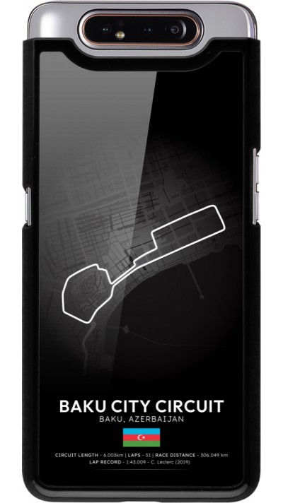 Samsung Galaxy A80 Case Hülle - F1 Track 2025 Azerbaijan