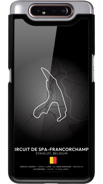 Samsung Galaxy A80 Case Hülle - F1 Track 2025 Belgium