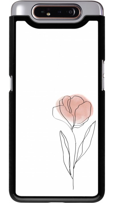 Samsung Galaxy A80 Case Hülle - Spring 23 minimalist flower