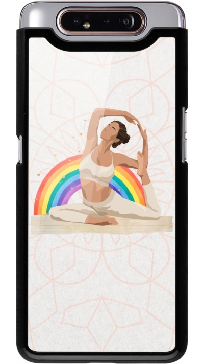 Samsung Galaxy A80 Case Hülle - Spring 23 yoga vibe