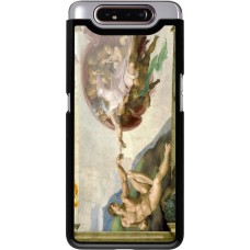 Samsung Galaxy A80 Case Hülle - Kunstbild - Die Erschaffung Adams - Michelangelo
