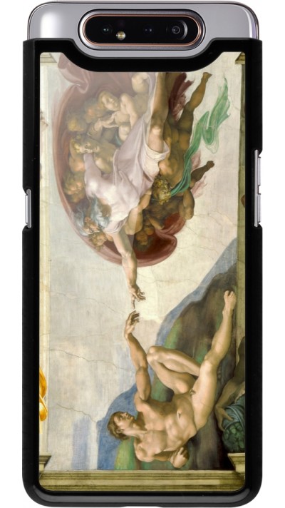 Samsung Galaxy A80 Case Hülle - Kunstbild - Die Erschaffung Adams - Michelangelo