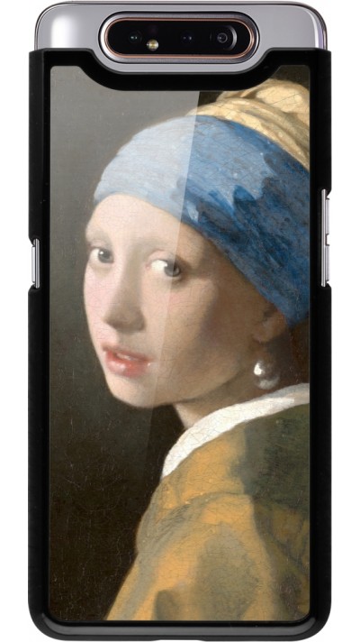 Samsung Galaxy A80 Case Hülle - Kunstbild - Das Mädchen mit dem Perlenohrring - Jan Vermeer