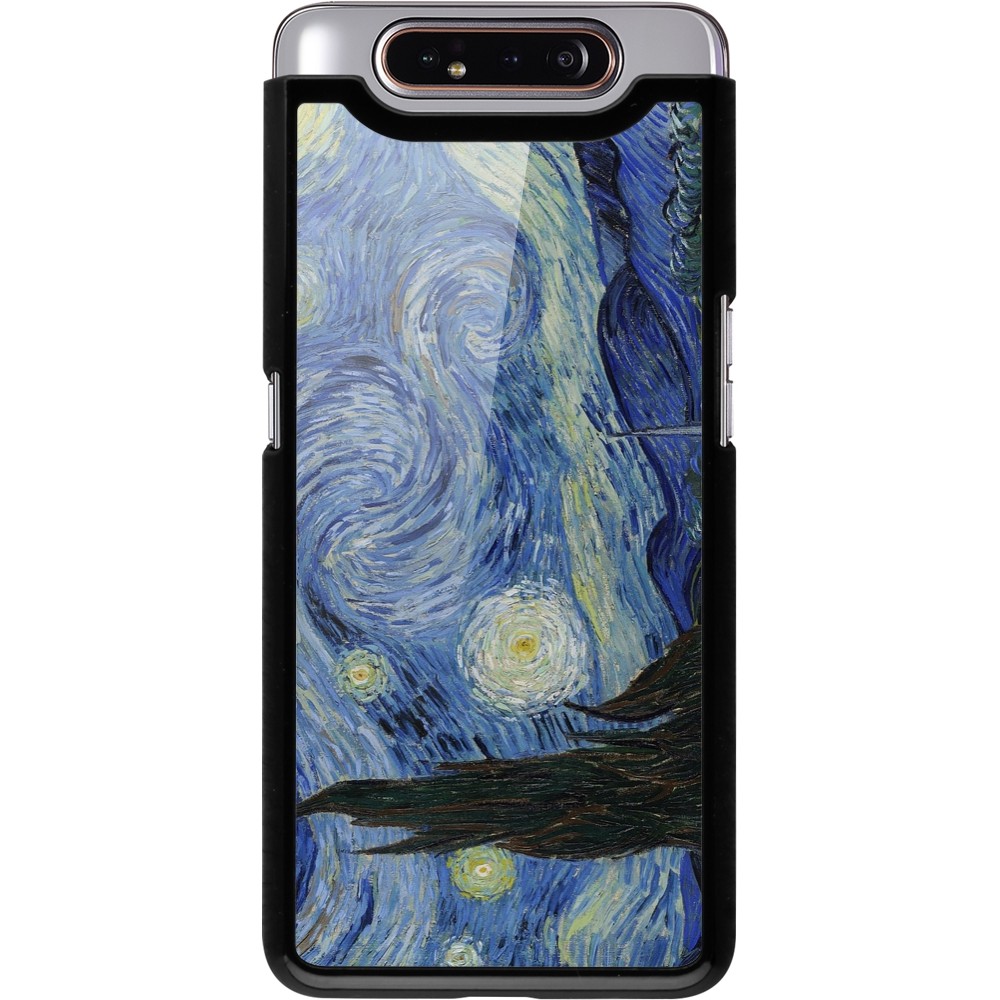 Samsung Galaxy A80 Case Hülle - Kunstbild - Sternennacht - Van Gogh