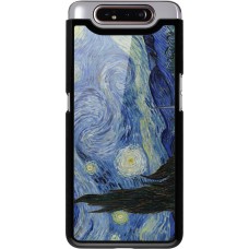 Samsung Galaxy A80 Case Hülle - Kunstbild - Sternennacht - Van Gogh