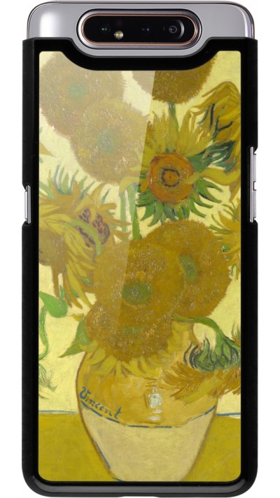 Samsung Galaxy A80 Case Hülle - Kunstbild - Sonnenblumen  - Van Gogh