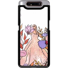 Samsung Galaxy A80 Case Hülle - Taylor Swift Sketch - White
