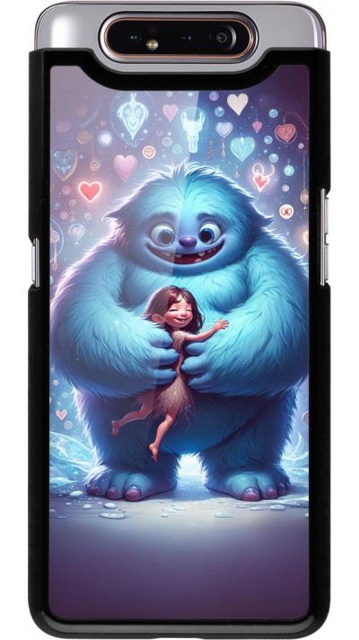 Samsung Galaxy A80 Case Hülle - Valentin 2024 Flauschige Liebe