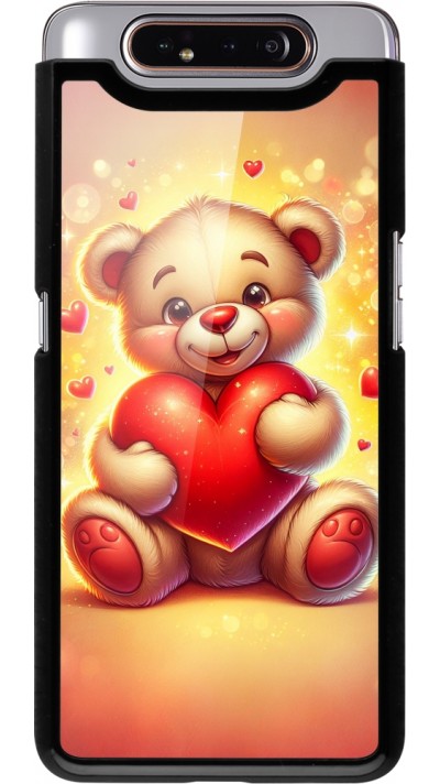 Samsung Galaxy A80 Case Hülle - Valentin 2024 Teddy Liebe