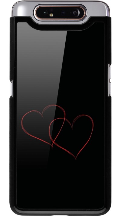 Samsung Galaxy A80 Case Hülle - Valentine 2023 attached heart