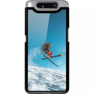 Samsung Galaxy A80 Case Hülle - Winter 22 Ski Jump