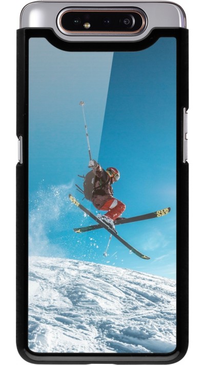 Samsung Galaxy A80 Case Hülle - Winter 22 Ski Jump