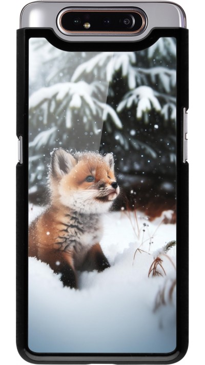 Samsung Galaxy A80 Case Hülle - Weihnachten 2023 Fuechslein Tanne
