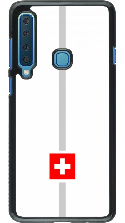 Coque Samsung Galaxy A9 - Canton CH blanc