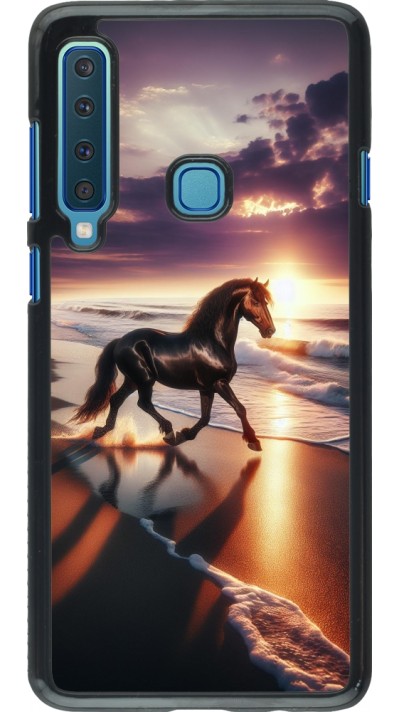 Samsung Galaxy A9 Case Hülle - Pferd majestätisch Strand