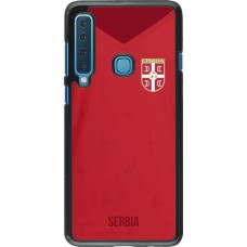 Samsung Galaxy A9 Case Hülle - Serbien 2022 personalisierbares Fussballtrikot