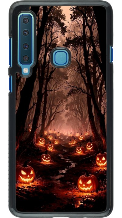 Samsung Galaxy A9 Case Hülle - Halloween 2025 Road of Terrifying Pumpkins