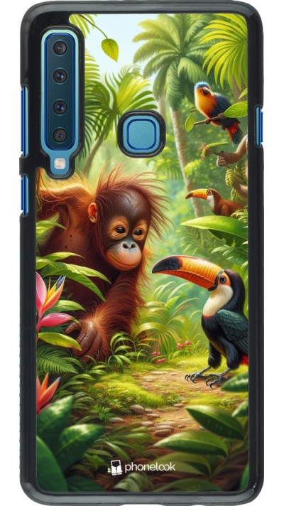 Samsung Galaxy A9 Case Hülle - Tropischer Dschungel Tayrona