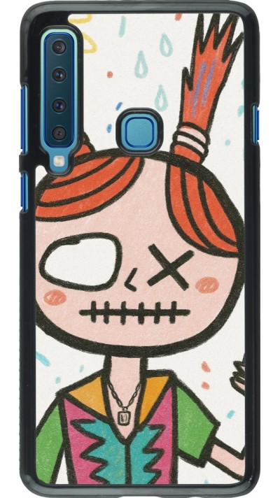Coque Samsung Galaxy A9 - Little Girl Sketch