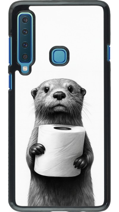 Coque Samsung Galaxy A9 - Loutre papier de toilette