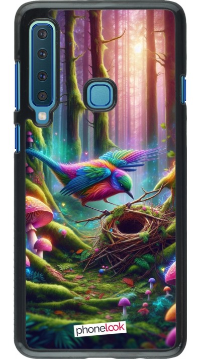 Samsung Galaxy A9 Case Hülle - Vogel Nest Wald