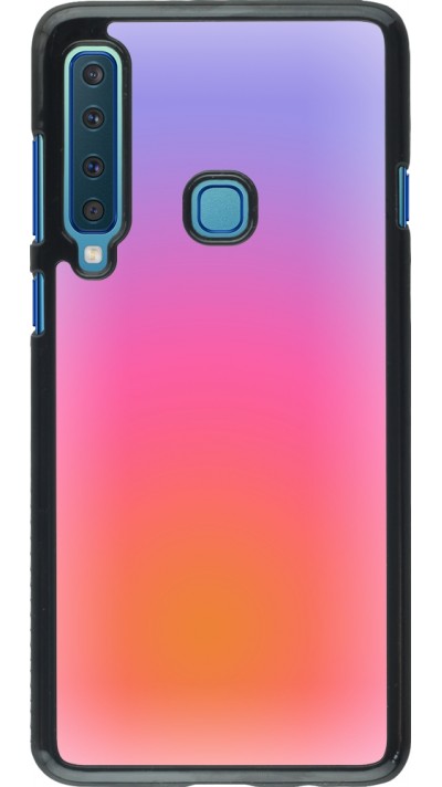 Samsung Galaxy A9 Case Hülle - Orange Pink Blue Gradient