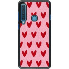 Samsung Galaxy A9 Case Hülle - Saint Valentines Day 26 Pattern heart