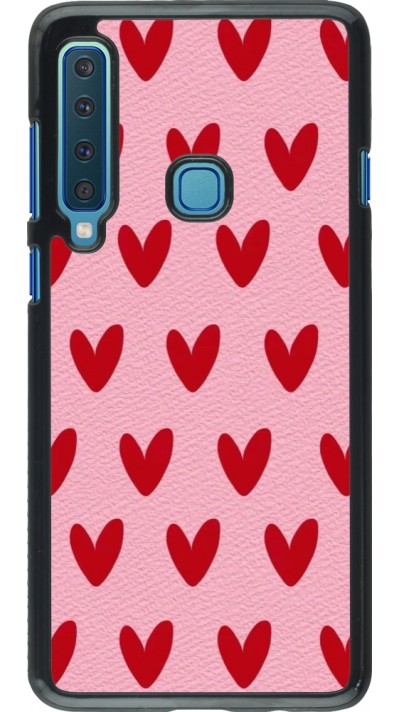 Samsung Galaxy A9 Case Hülle - Saint Valentines Day 26 Pattern heart