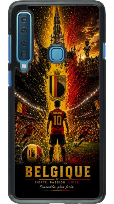 Samsung Galaxy A9 Case Hülle - Fussball Belgien splash 2026