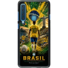 Samsung Galaxy A9 Case Hülle - Fussball Brasilien splash 2026