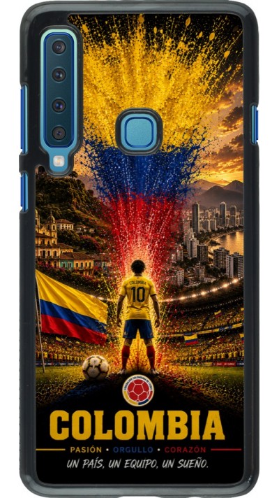 Samsung Galaxy A9 Case Hülle - Fussball Kolumbien splash 2026
