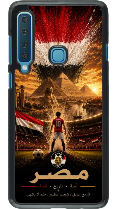 Samsung Galaxy A9 Case Hülle - Fussball Ägypten splash 2026