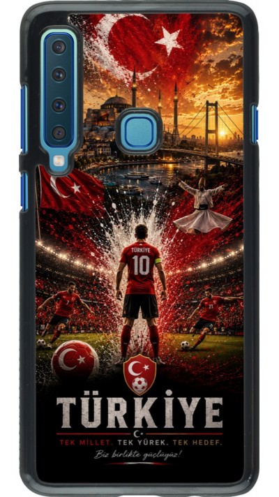 Samsung Galaxy A9 Case Hülle - Fussball Türkei splash 2026