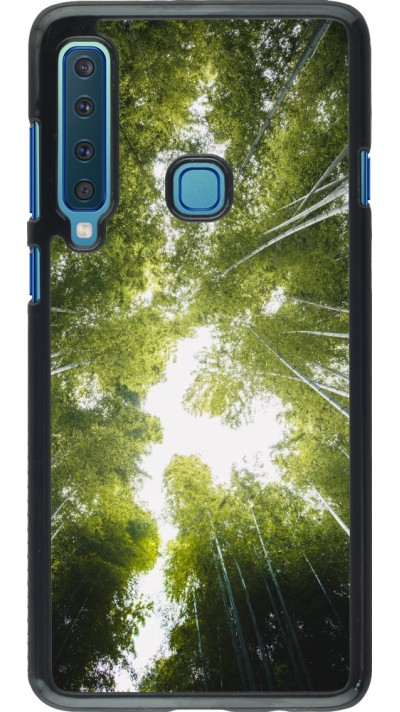 Samsung Galaxy A9 Case Hülle - Spring 23 forest blue sky